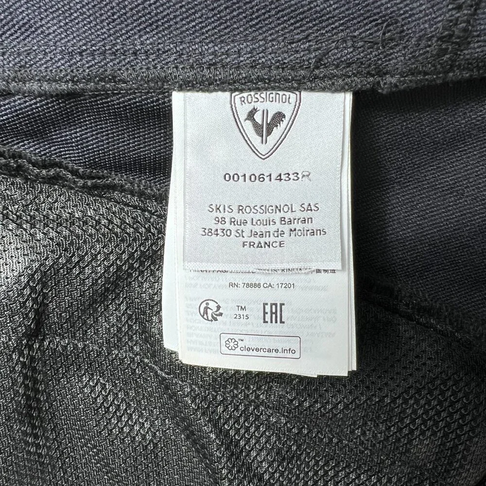 ROSSIGNOL Men's Ski Stretch Technical Black‎ Pants XL NWT